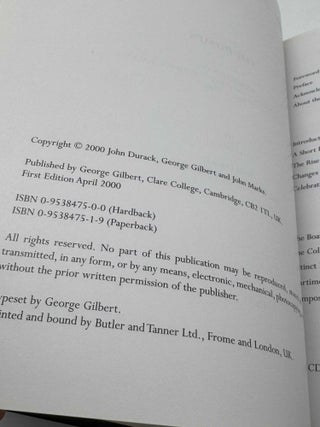 The Bumps An Account of the Cambridge University Bumping Races 1827-1999