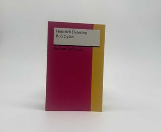 Item #101049 Bob Dylan. Heinrich Detering