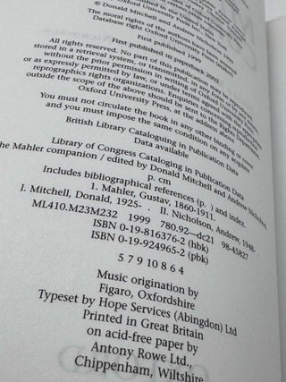 The Mahler Companion