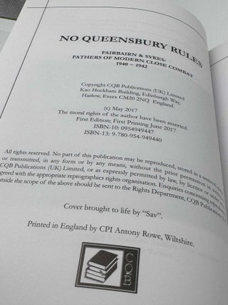 No Queensbury Rules (with Addendum)