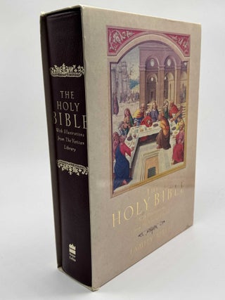 Item #101182 The Holy Bible: With Illustrations from the Vatican Library New Revised Standard...