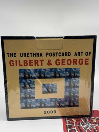 Item #101228 Urethra Postcard Art of Gilbert and George 2 Volume Set. Gilbert, Michael Bracewell...