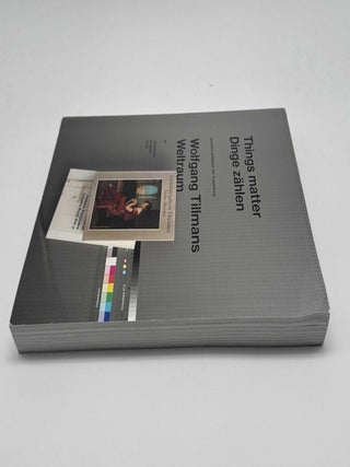 Wolfgang Tillmans Things Matter Dinge Zahlen