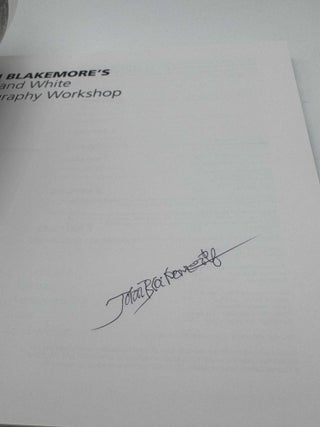 John Blakemore's Black and White Photography Workshop (Signed)