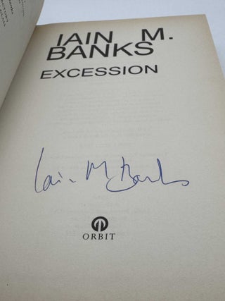 Excession (Signed 1st edition)