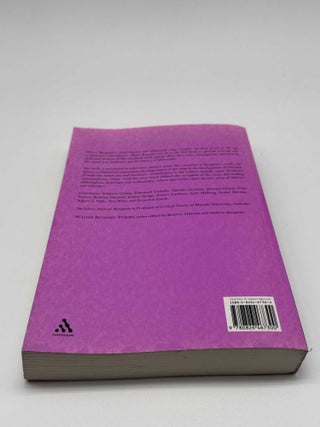 Walter Benjamin and Art