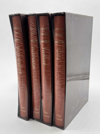 Item #101312 Alexandria Quartet (4 Volumes) Justine; Balthazar; Mountolive; Clea. Lawrence...