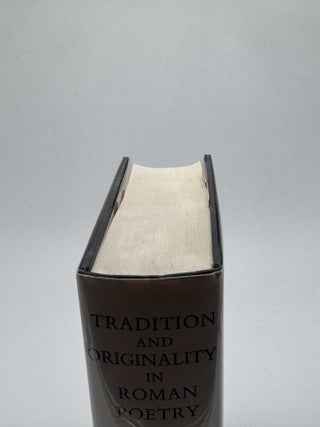 Tradition and Originality in Roman Poetry