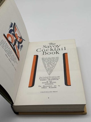 The Savoy Cocktail Book