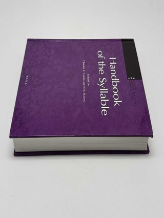 Handbook of the Syllable