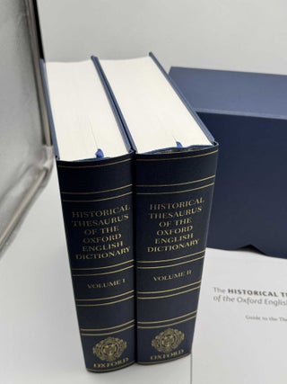Historical Thesaurus of the Oxford English Dictionary (box set)