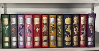 Item #102083 Rainbow Fairy Folio Society 12 vols Red, Yellow, Green, Blue, Brown, Crimson, Grey,...
