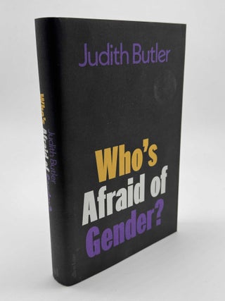 Item #102103 Who's Afraid of Gender? (Signed). Judith Butler