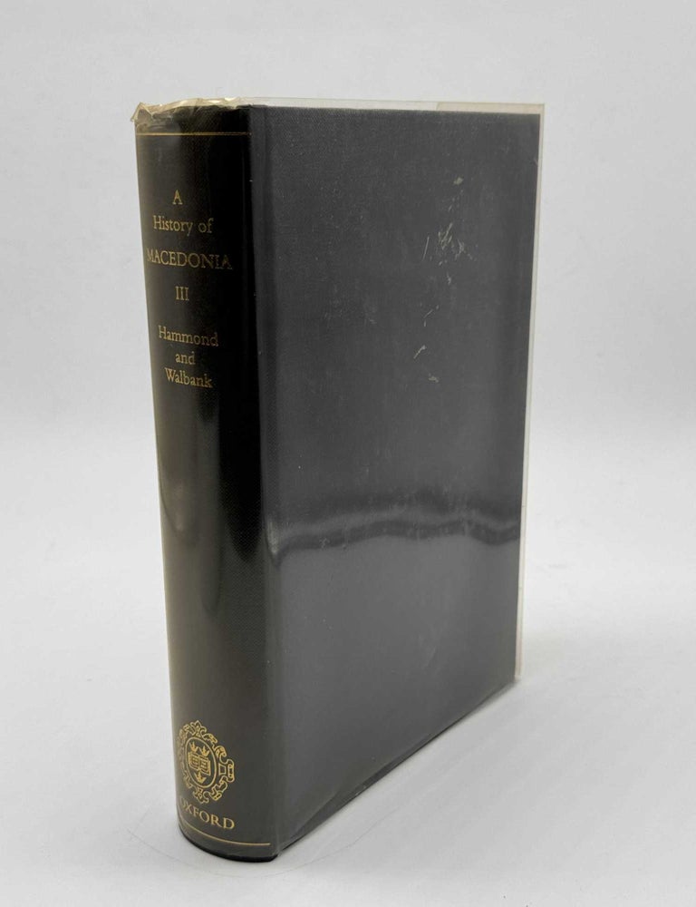 Item #102185 A History of Macedonia Vol III 336-167 B.C. Hammond and Walbank.