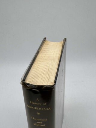 A History of Macedonia Vol III 336-167 B.C.