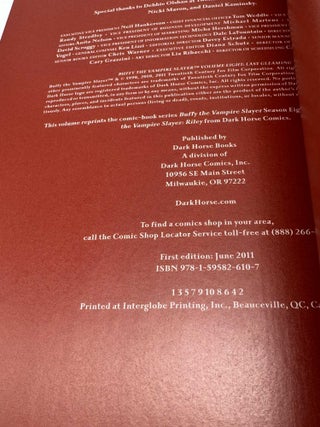 Buffy the Vampire Slayer Season 8 Vol 8 Last Gleaming