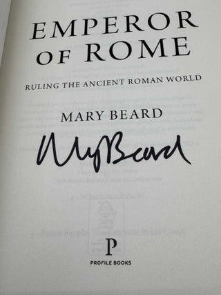 Emperor of Rome: Ruling the Ancient Roman World (Signed)