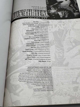 Showcase Presents Jonah Hex: Volume One