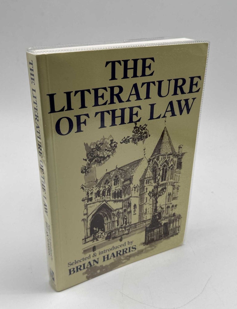 Item #103637 The Literature of the Law. Brian Harris, John Walkerdine, Sir Edward Eveleigh.