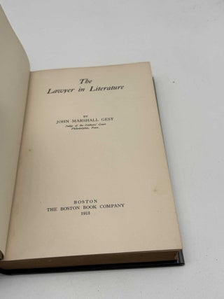 The Lawyer in Literature