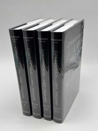 Commentaries on the Laws of England (4-volume set