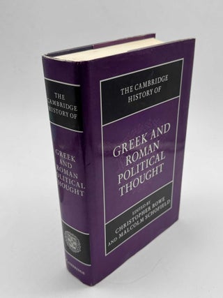 The Cambridge History of Greek and Roman Political Thought