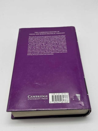 The Cambridge History of Greek and Roman Political Thought