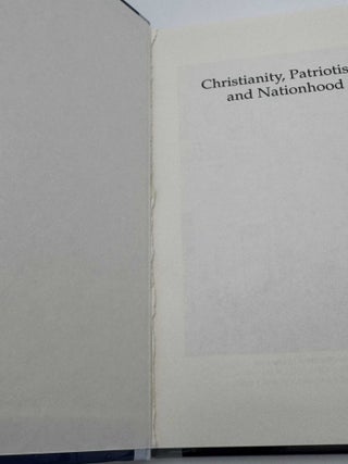 Christianity, Patriotism, and Nationhood: The England of G. K. Chesterton